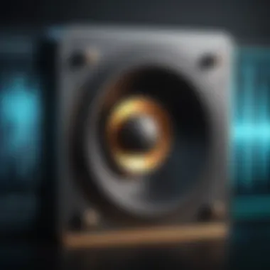 Transformation of Audio through Vintage Effects Sound waves illustrating the transformation of audio through effects.