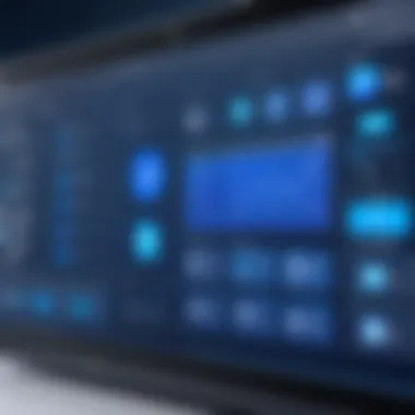 User Interface of a Top Visio Alternative User interface of a popular Visio alternative
