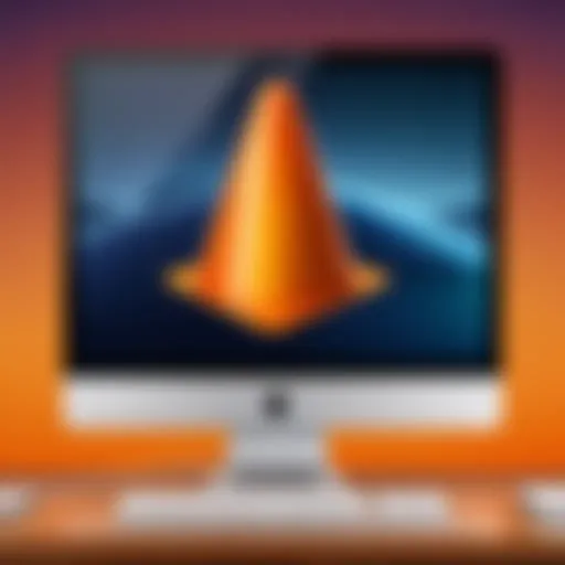 VLC Player interface on macOS