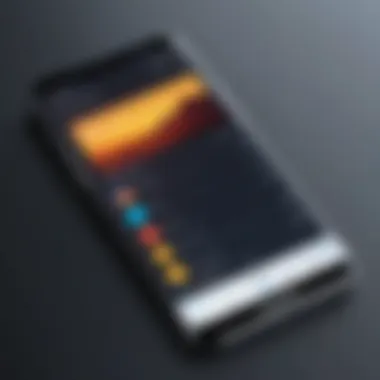 Advanced Features of File Explorers Advanced features of a file explorer app highlighted on a smartphone screen