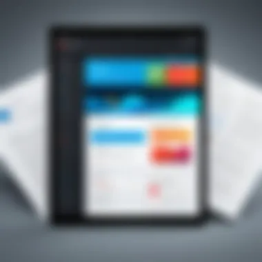 User Interface of a Photo to PDF Conversion App User interface of a photo to PDF conversion app