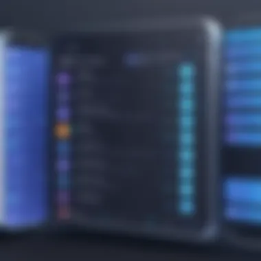 Discord Server Role Management Interface Illustration of Discord server interface showing role management