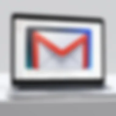 Gmail interface showing email options