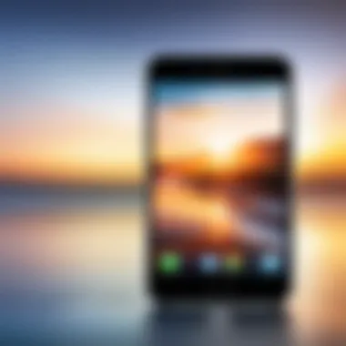 Example of blurred background photography on iPhone