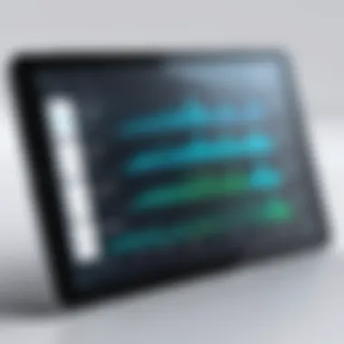 Selecting Alarm Song on Tablet Selecting a song for alarm sound on a tablet