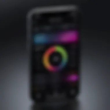 Ringtone Settings on iPhone iPhone displaying ringtone settings