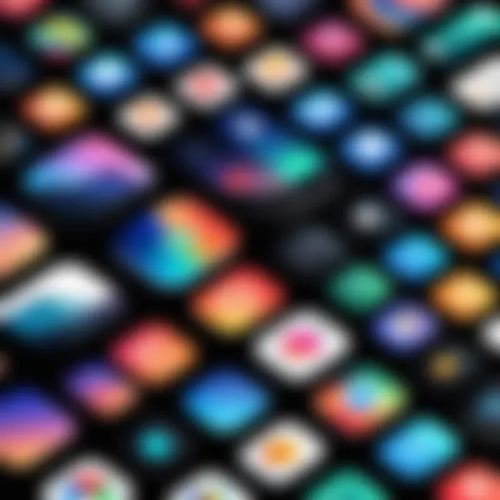 Showcasing a collection of apps for live wallpapers