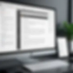 A digital interface showcasing photo to PDF conversion software options