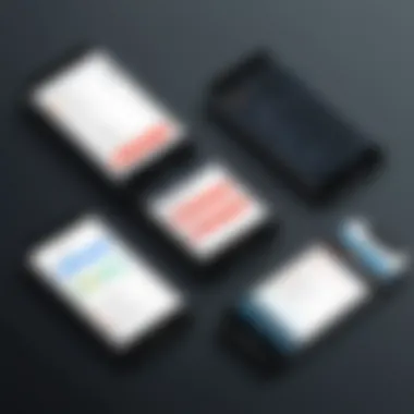 Comparative App Locking Methods Screenshots showing different app locking methods across platforms