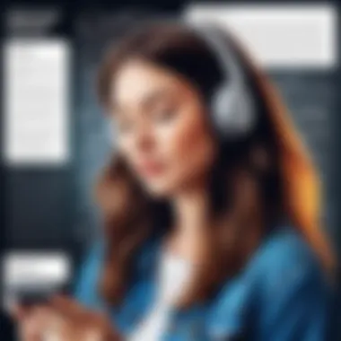An artist brainstorming ideas for incorporating music into Instagram Stories