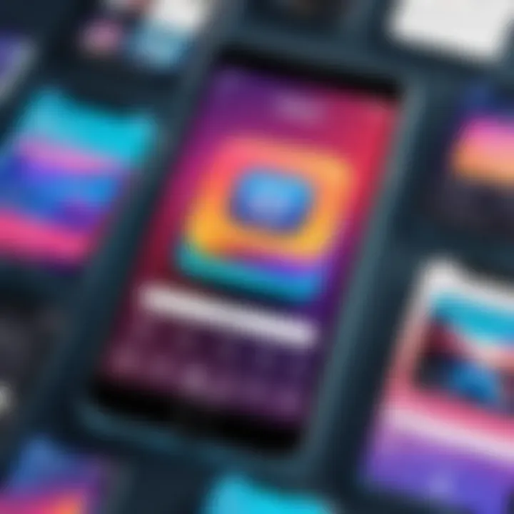 An engaging Instagram Story screenshot showcasing a vibrant music-themed post.