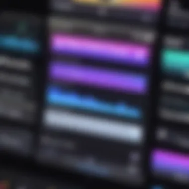 iMovie Editing Interface Editing interface of iMovie on iPhone showcasing video speed options