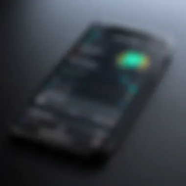 Exploring Third-Party Tracking Options Mobile app interface for third-party tracking application