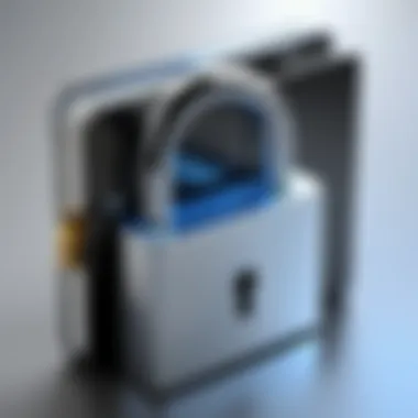 Secure Folder Protection Techniques Secure folder icon with padlock