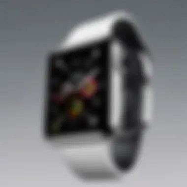 Personalized Apple Watch Experience An Apple Watch displaying a customized watch face with personal touches