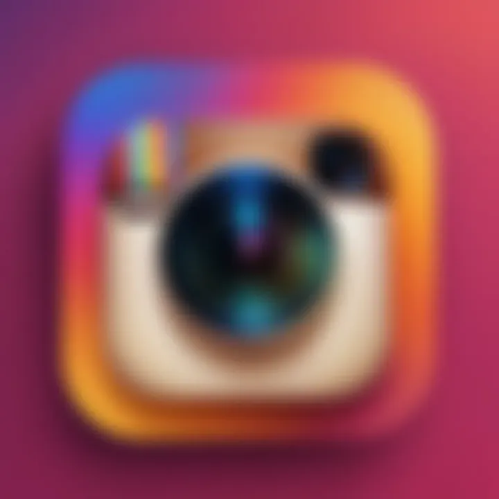 A visual representation of privacy considerations while saving Instagram content.