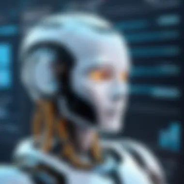 Enhancing Workflows with Bots An abstract representation of bot technology enhancing workflows.