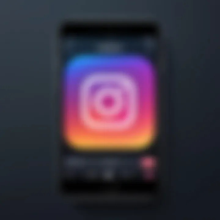 Screenshot of Instagram music integration features