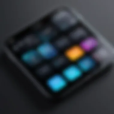 Customization Options in Keypad Apps An infographic comparing the customization options available in top iPhone keypad applications.