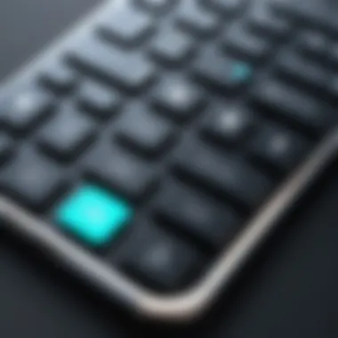 Diverse Keypad App Features A visually appealing representation of various iPhone keypad applications showcasing unique features.
