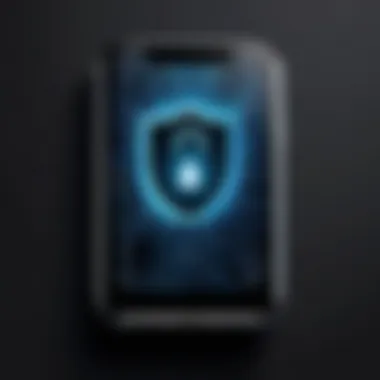 Icon representing security features to prevent loss