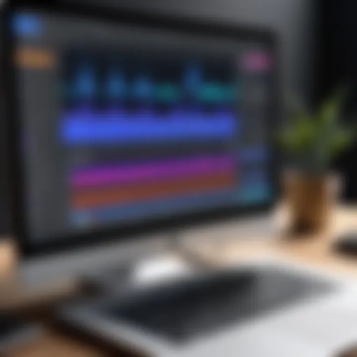 Editing audio tracks with precision tools