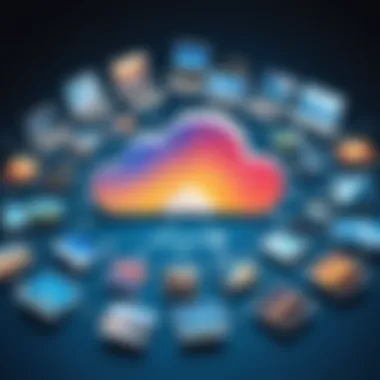 Benefits of cloud storage illustrated