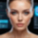 Showcase of advanced facial editing software interface