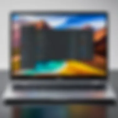 Settings Interface on Chromebook Chromebook settings interface showcasing various options