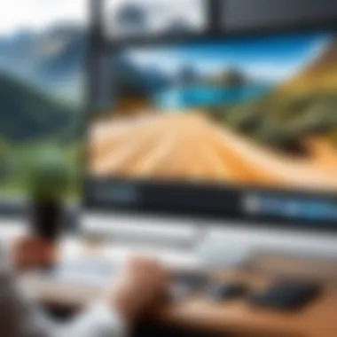 User-friendly Interface of Free Photo Editing Apps Screenshot showcasing the interface of a popular free photo editing application