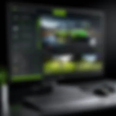 A detailed view of Nvidia instant replay interface showcasing user settings