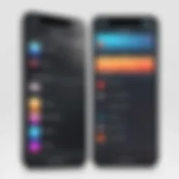 Screenshot of a recording app interface showcasing vocal options