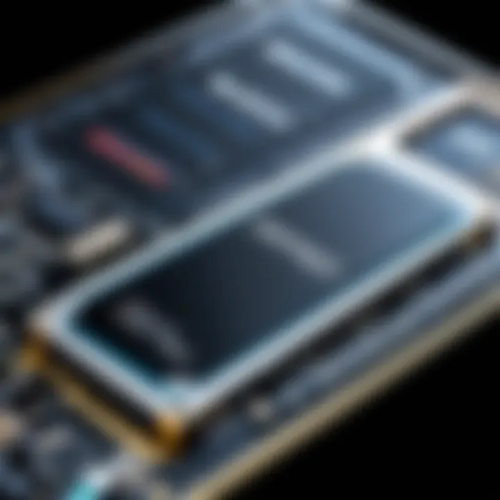 Performance benchmark chart illustrating speed differences between PCIe SSDs and traditional SSDs