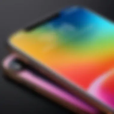 Popular Color Choice in Apple Phones Close-up of an Apple phone showcasing a popular color choice