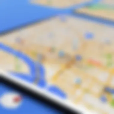 Navigating Privacy Concerns in Digital Mapping A conceptual image representing privacy concerns in digital mapping