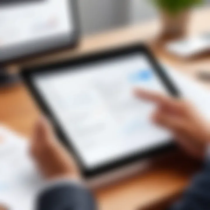 Productivity boost with Office Lens application in use