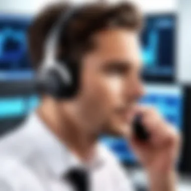 Enhancing Focus in a Professional Setting Work environment featuring a professional using bone conduction headphones