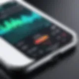 Recording audio on an iPhone