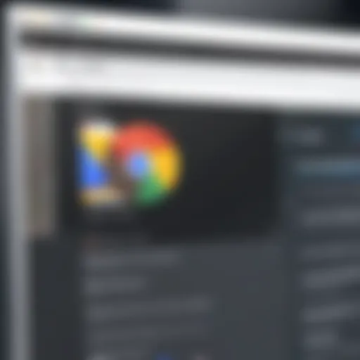 User interface of video recording tool in Google Chrome
