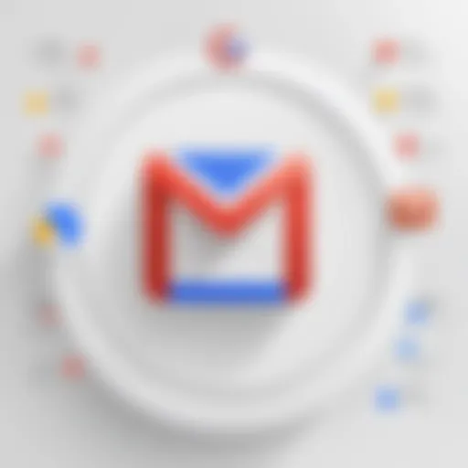 Visual representation of Gmail recovery options