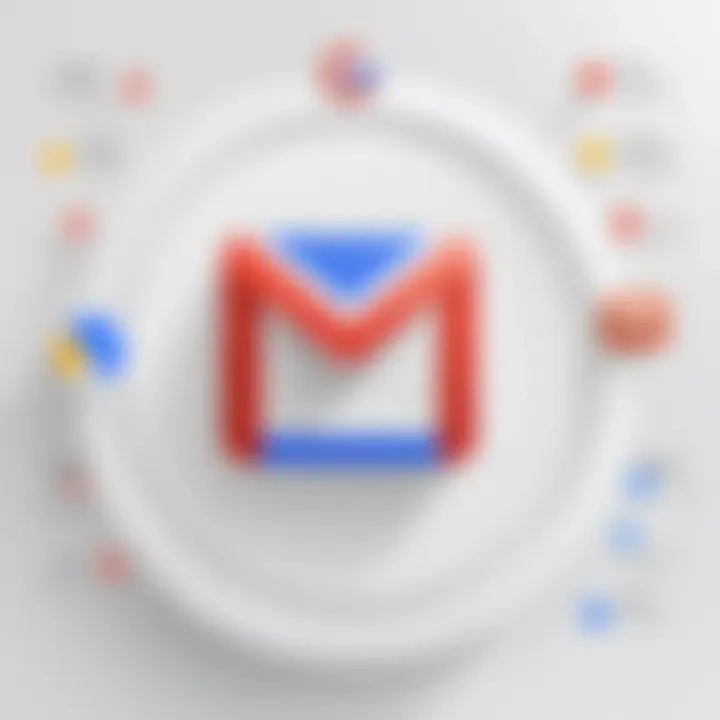 Visual representation of Gmail recovery options