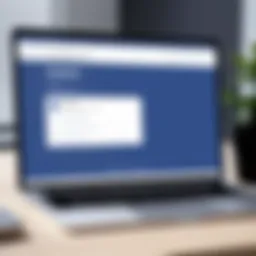 A computer screen displaying Facebook login error