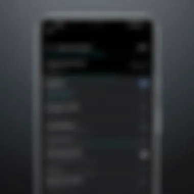 Adjusting Image Resolution in Settings A screenshot of the settings menu on an Android device showing image resolution options.