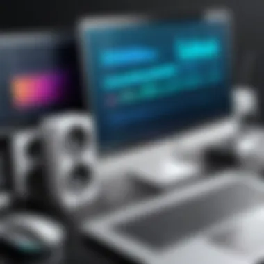 Managing Multiple Audio Devices Multiple audio devices displayed on a laptop screen