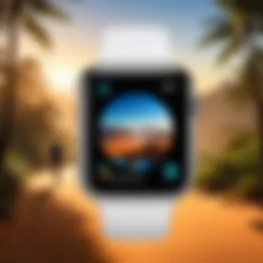 Outdoor Activities Focused Design Apple Watch face designed for outdoor activities