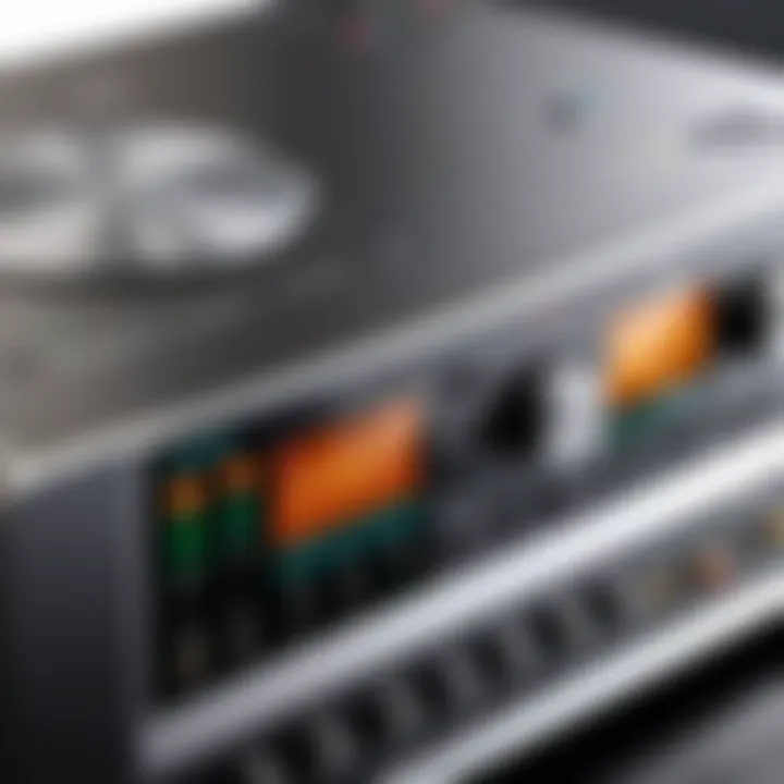 Digital audio interface for sound recording