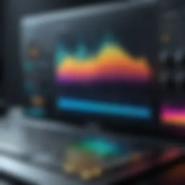 Diagram showcasing sound quality enhancements through equalization