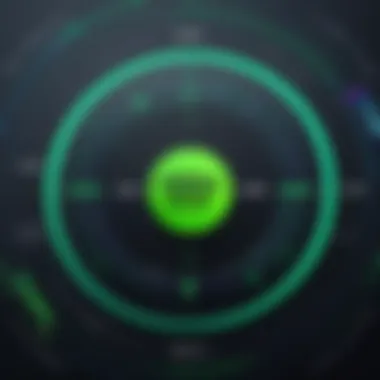 Understanding Spotify's Music Algorithms A creative representation of Spotify's algorithm analyzing music preferences.