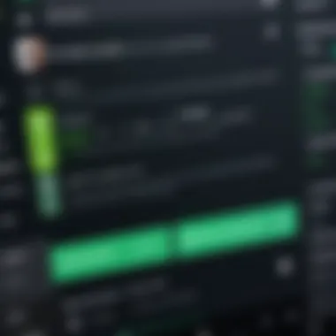 Spotify User Interface Highlights An overview of Spotify's user interface showcasing playlists and features.