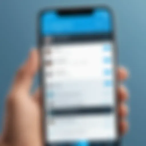 User interface of Telegram showing phone number settings